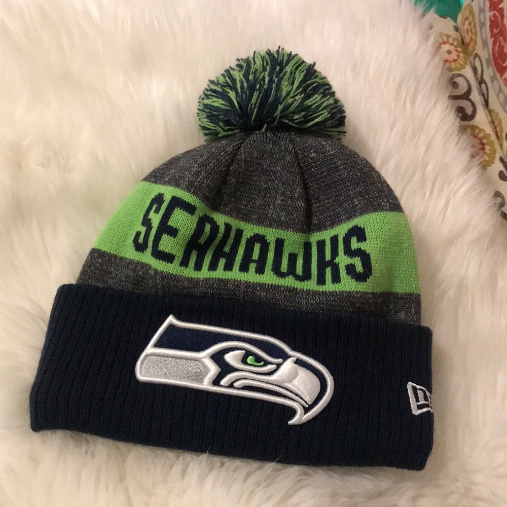 Seahawks beanie